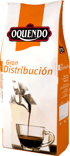 OQUENDO Gran Distribution Mezcla с добавлением зёрен, обжаренных с сахаром, кофе в зёрнах (1 кг)
